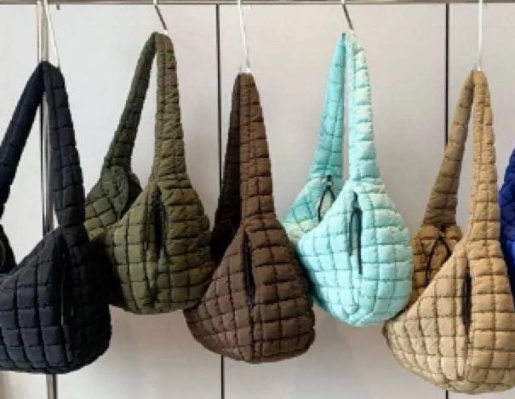 Carmella Pufferquilt Shoulder Bag-Cocoa 