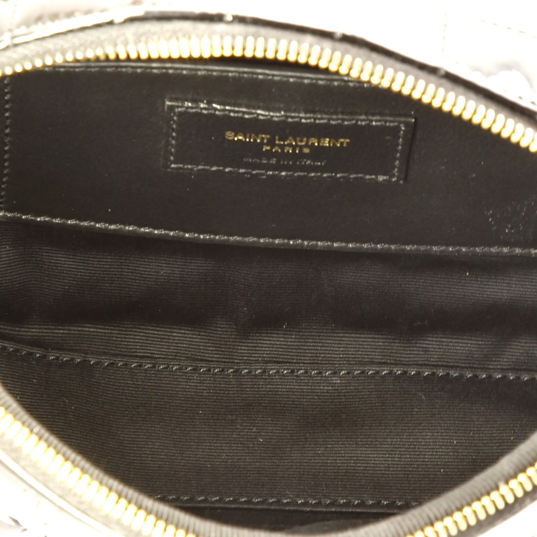 Cassandre Chain Camera Bag Quilted Patent Mini