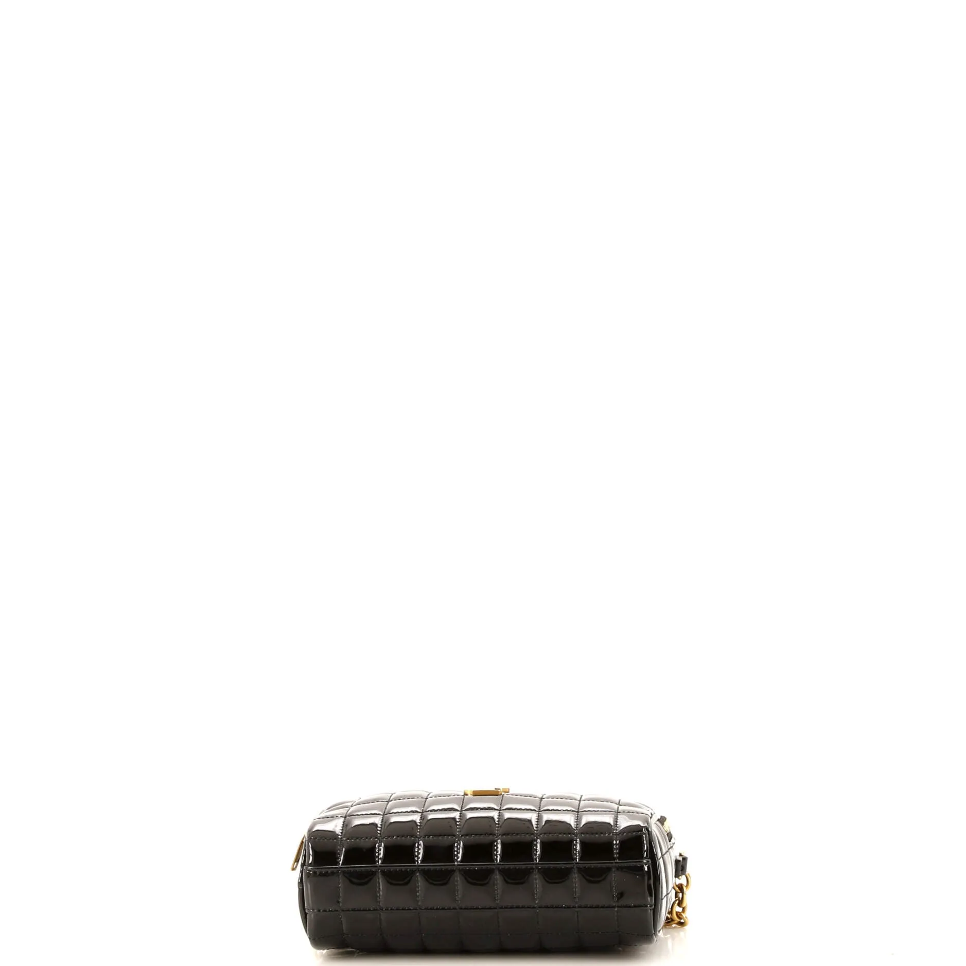 Cassandre Chain Camera Bag Quilted Patent Mini
