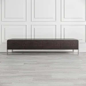CASTOR DARK WALNUT TV MEDIA CABINET