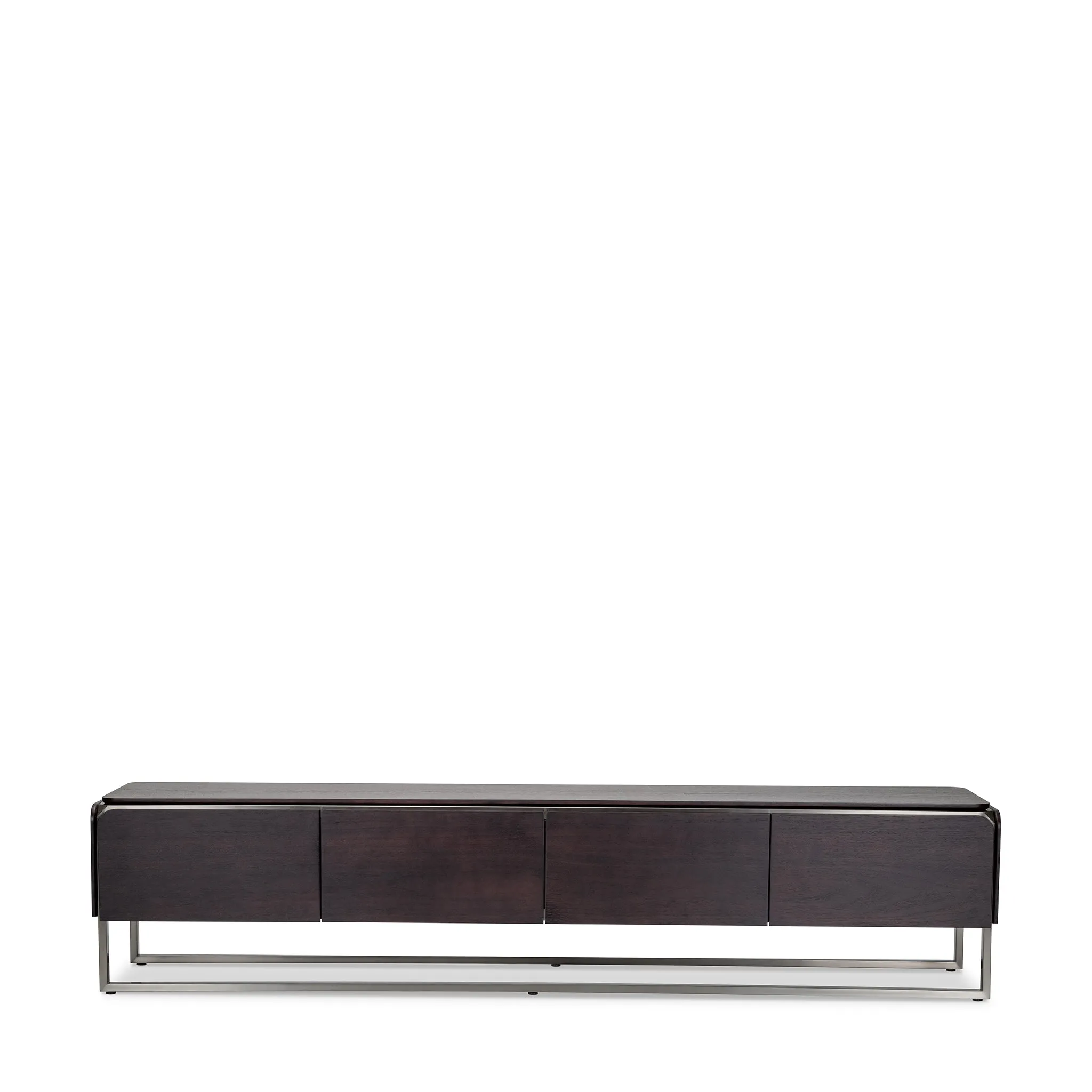 CASTOR DARK WALNUT TV MEDIA CABINET