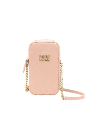 Cavalli Class PALERMO Powder Pink Small Phone Holder Crossbody bag