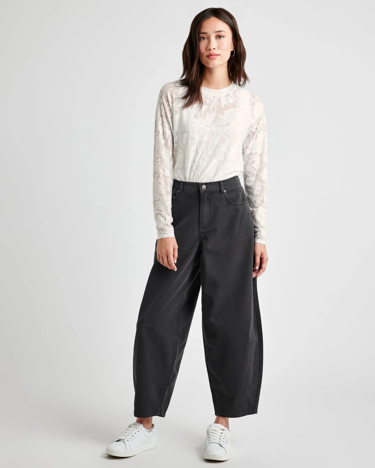CECELIA FLORAL LONG SLEEVE TEE