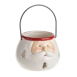 Ceramic Santa Lantern