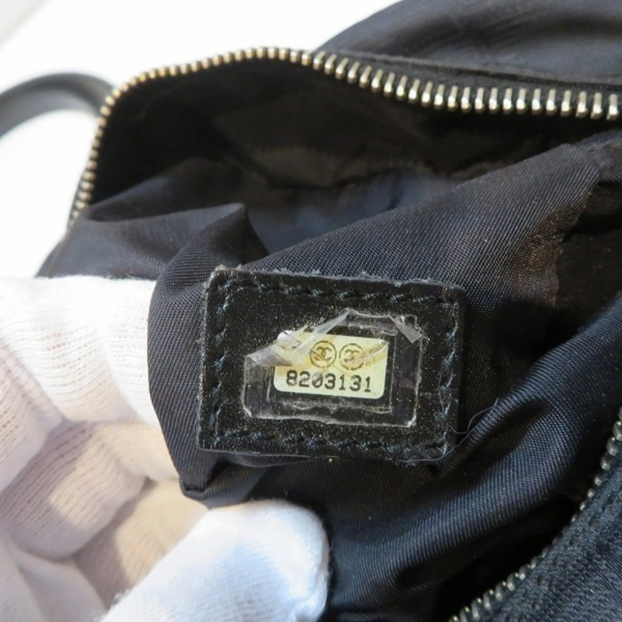 Chanel A15828 New Travel Black Mini Boston Bag Handbag Ladies