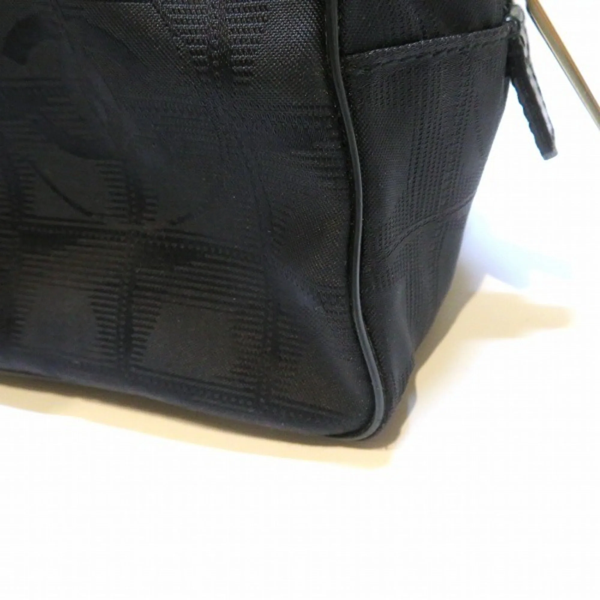 Chanel A15828 New Travel Black Mini Boston Bag Handbag Ladies