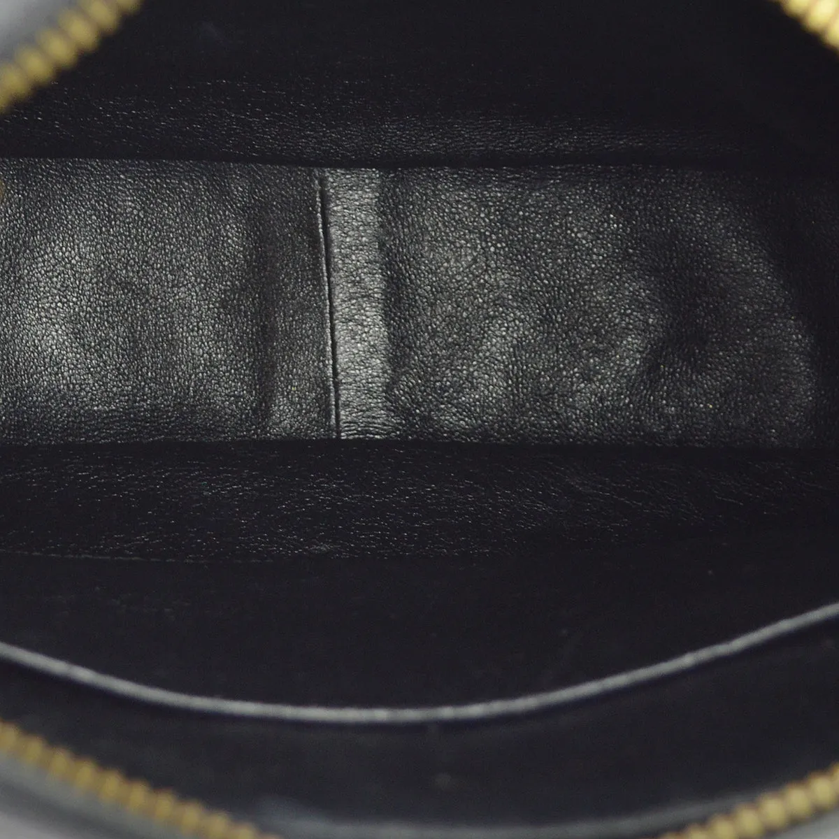 Chanel Black Caviar Skin Pocket Camera Bag