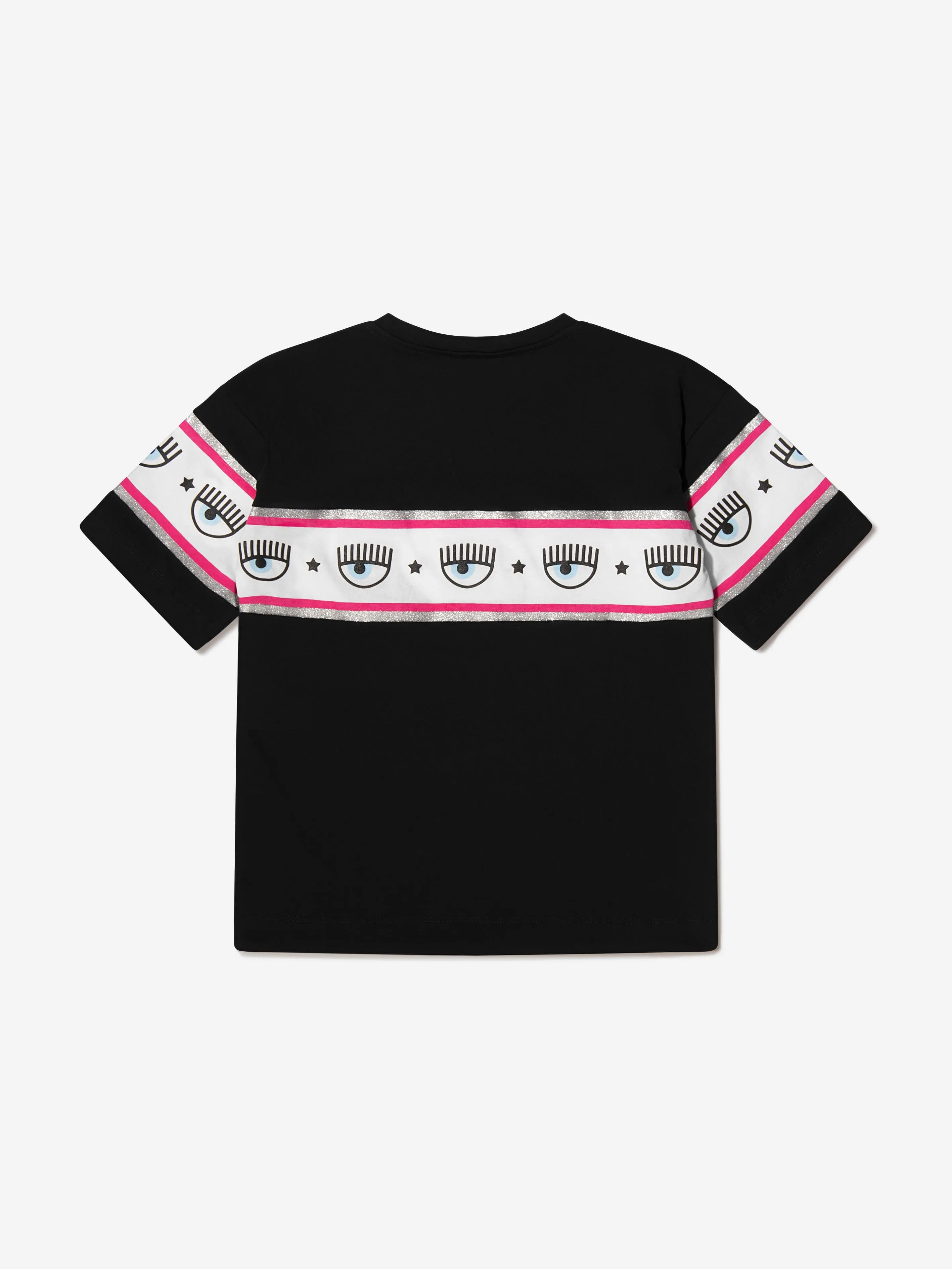 Chiara Ferragni Girls Logo Eyestar T-Shirt