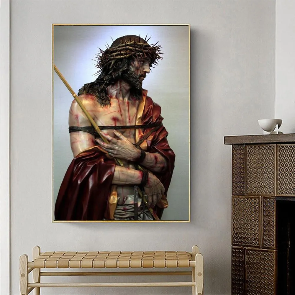 Christian Canvas Art <br> By His Wounds