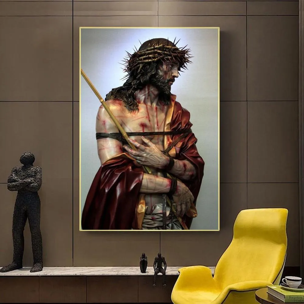 Christian Canvas Art <br> By His Wounds