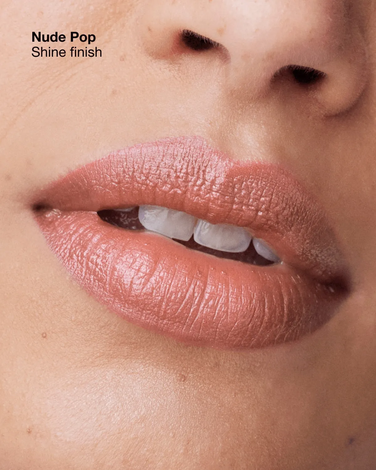 Clinique Pop Longwear Lipstick, Nude Pop - Shine