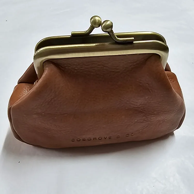 CLIP LEATHER MONEY PURSE