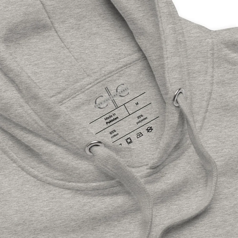CLVR Culture "Sleek Logo Hoodie"