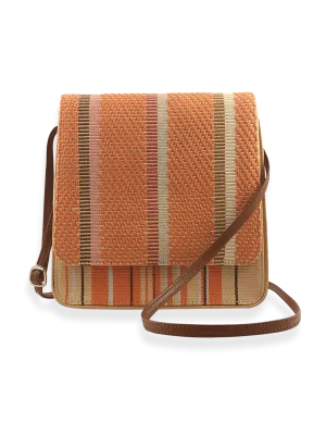 Cocktail Crossbody Beige Orange Brown 14