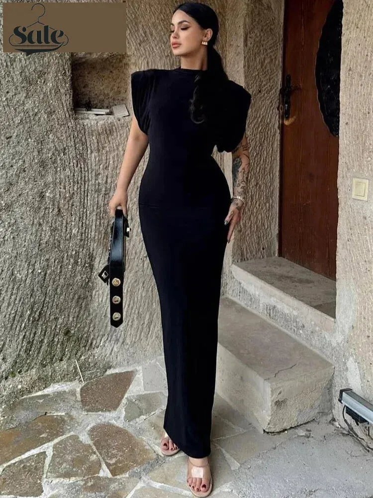 Cocktail Elegant High-Neck Sheath Dress for Parties