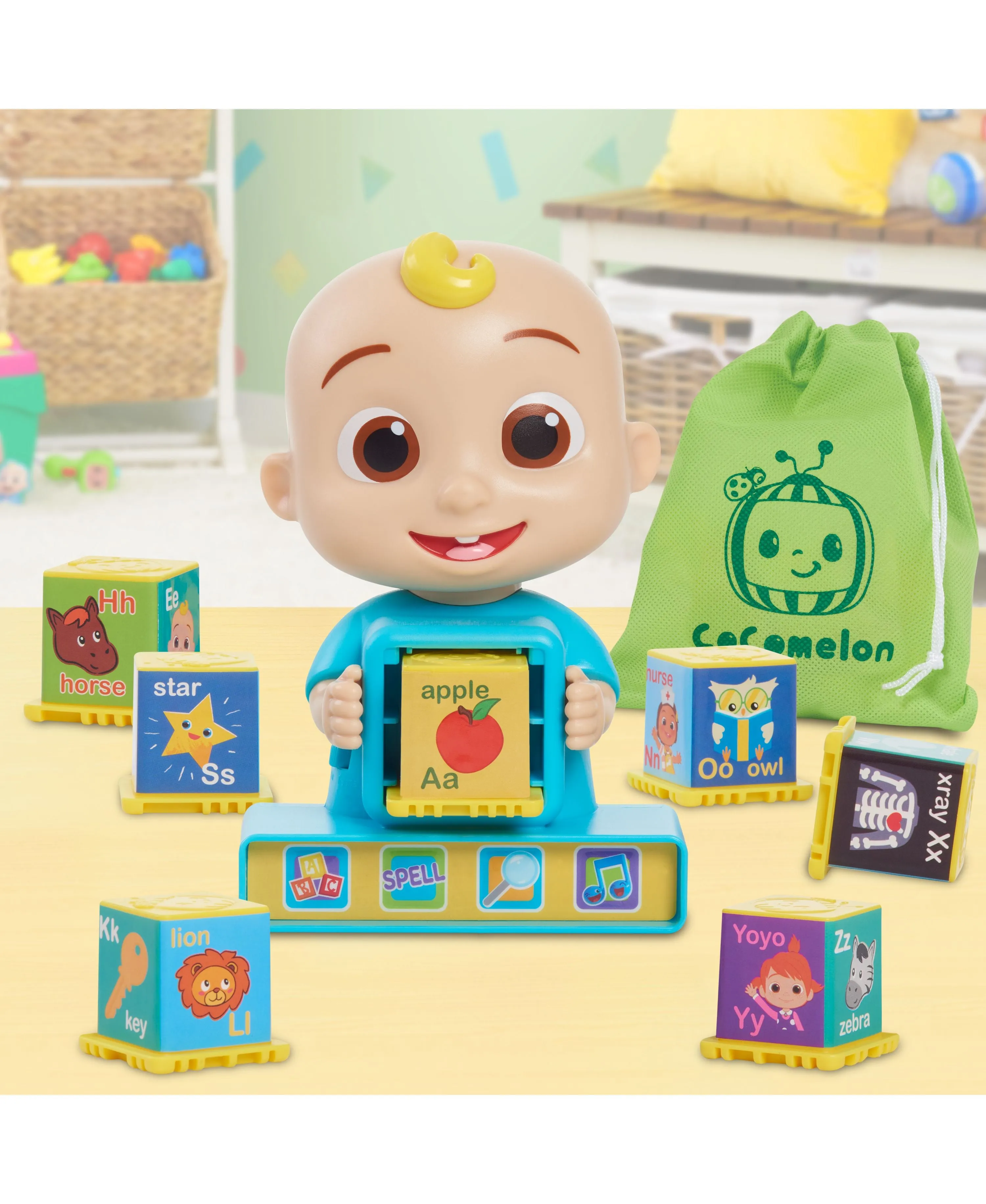 Cocomelon JJ Phonics Fun Interactive Learning Toy for Toddlers