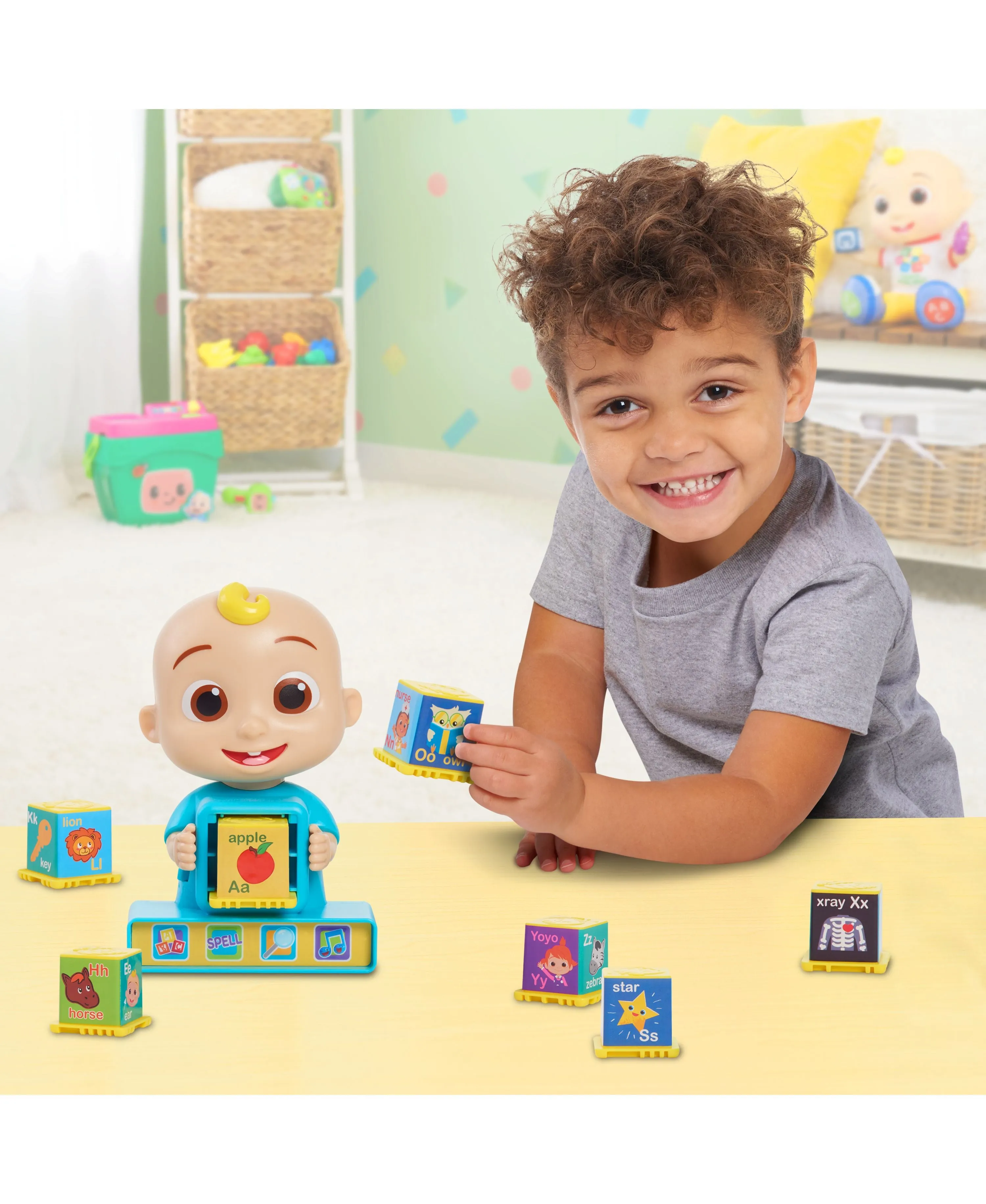 Cocomelon JJ Phonics Fun Interactive Learning Toy for Toddlers