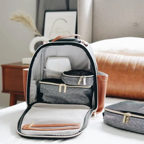 COFFEE & CREAM MINI DIAPER BAG