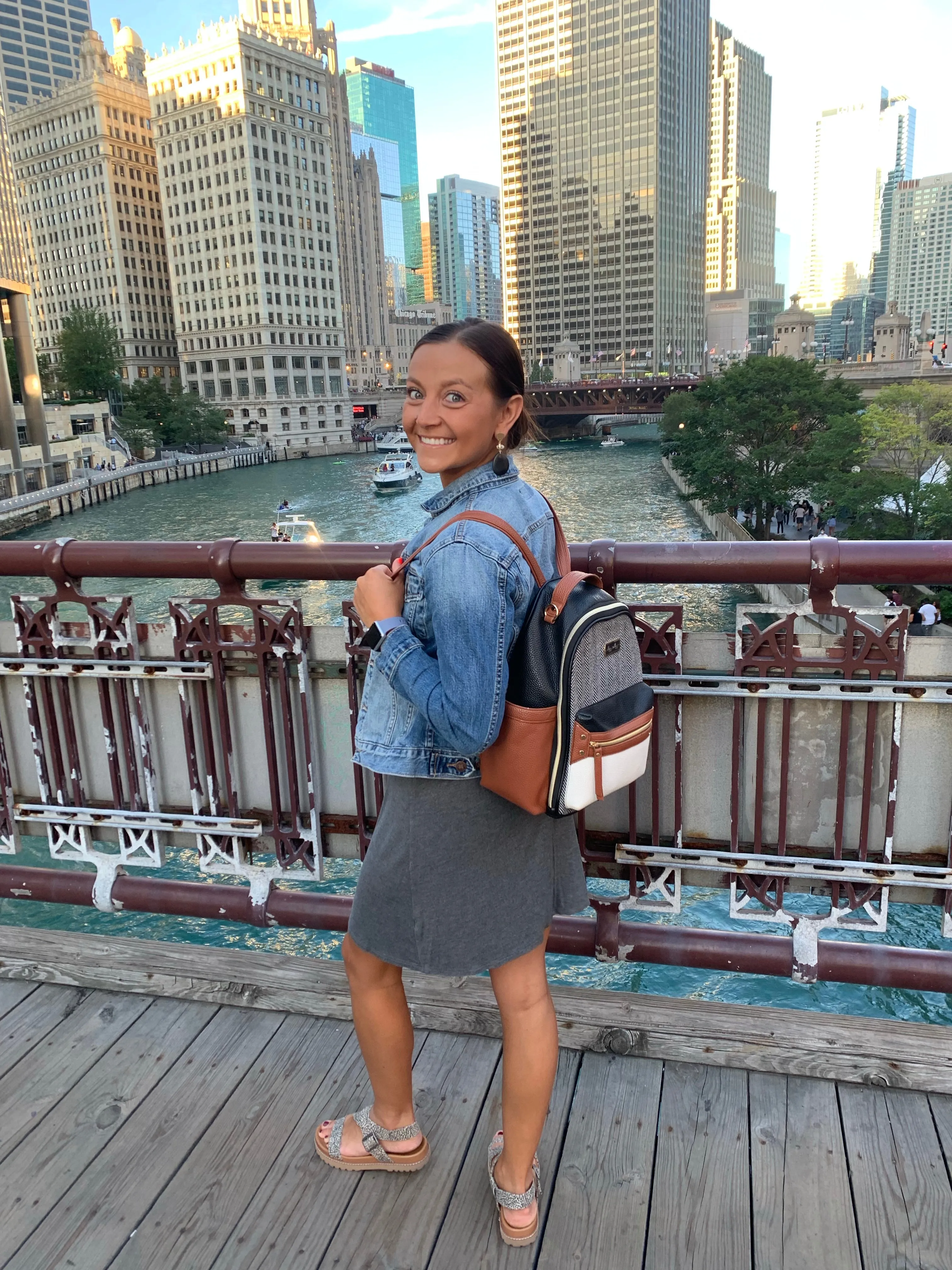 COFFEE & CREAM MINI DIAPER BAG