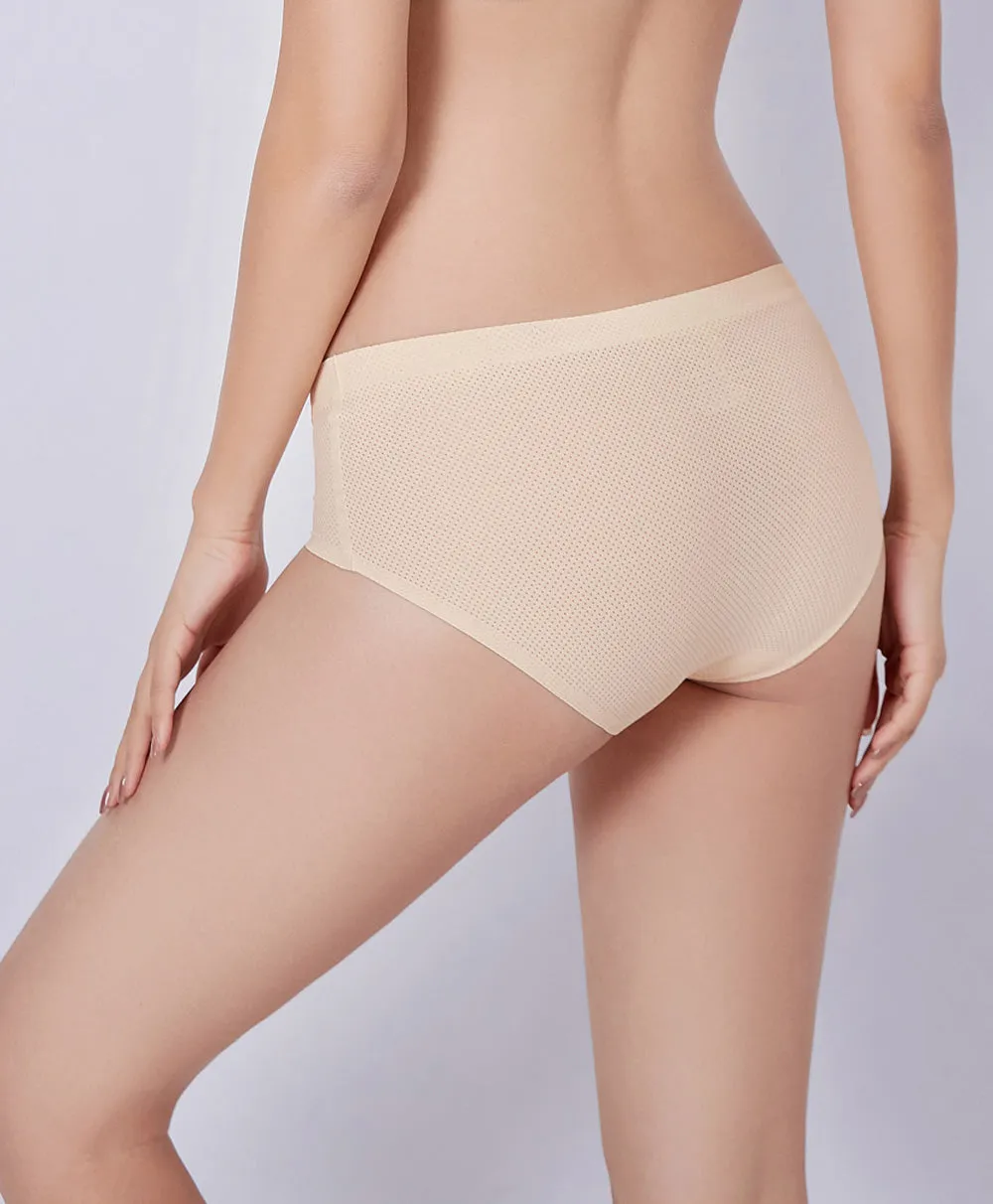 Comfy Mesh Lover Seamless Hipster Panties