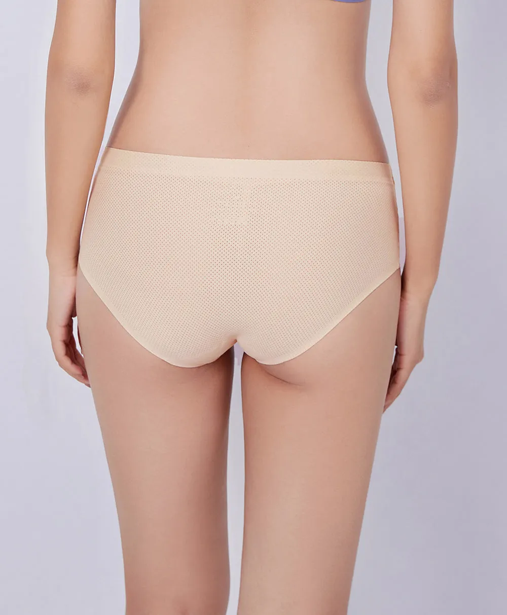Comfy Mesh Lover Seamless Hipster Panties