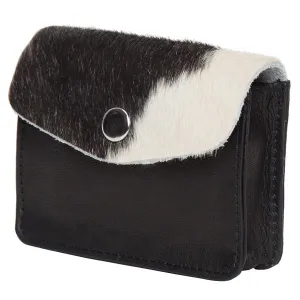 Cowhide Card & Change Purse