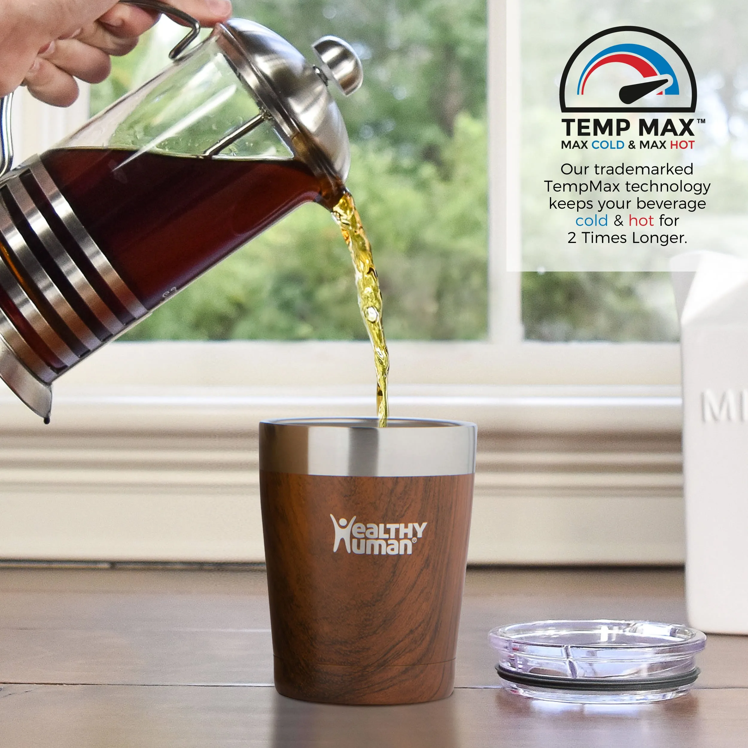 Cruiser Tumbler 12oz/354ml - Harvest Maple - Healthy Human
