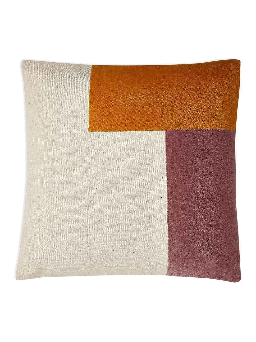 Daylight Cushion Cover - Velvet patchwork