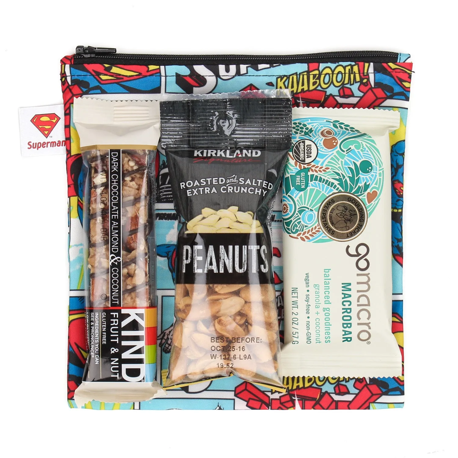 DC Comics Reusable Snack Bag, Large