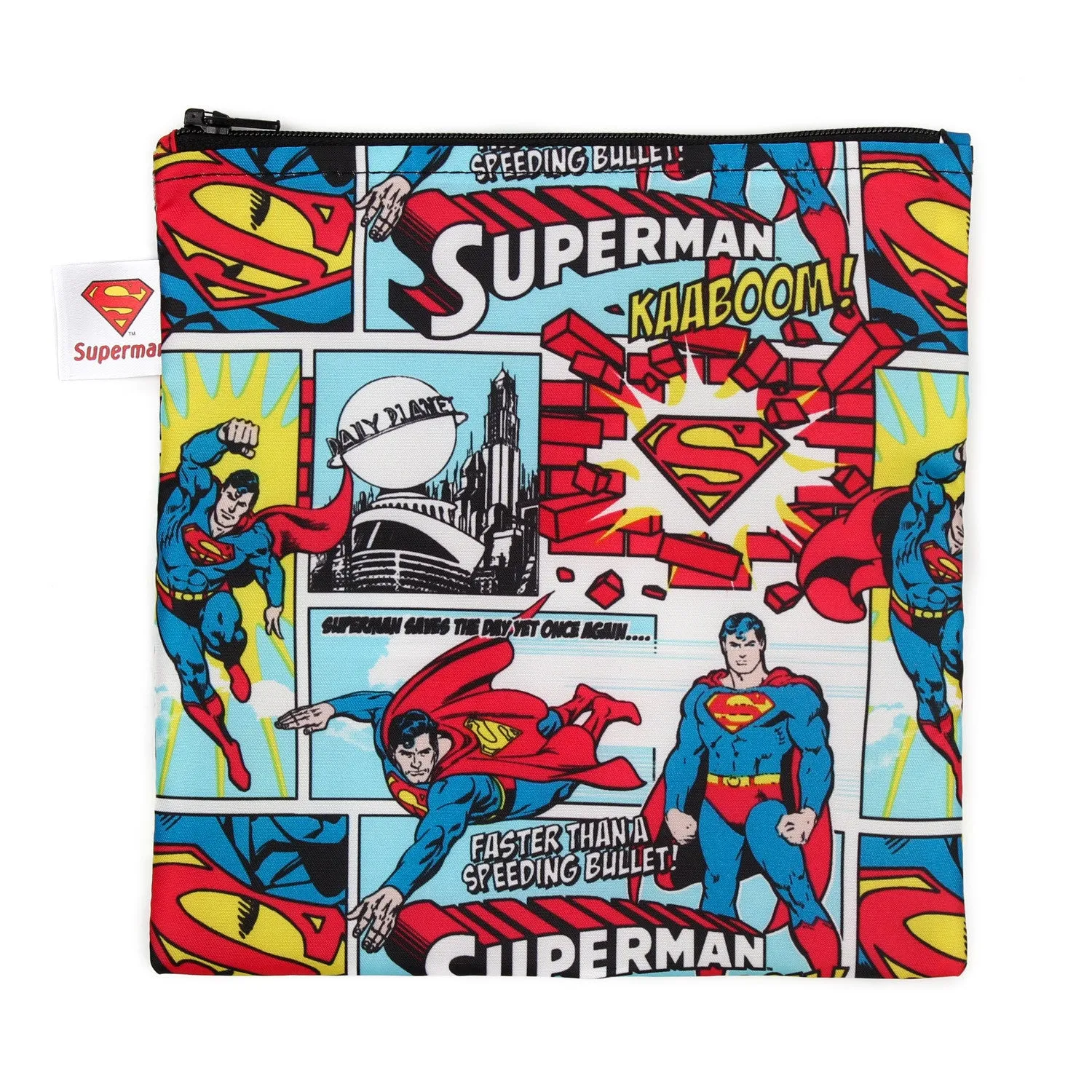 DC Comics Reusable Snack Bag, Large