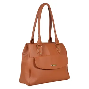 Dhariwal Multi Compartment Twin Handle Ladies Handbag LAD-9902