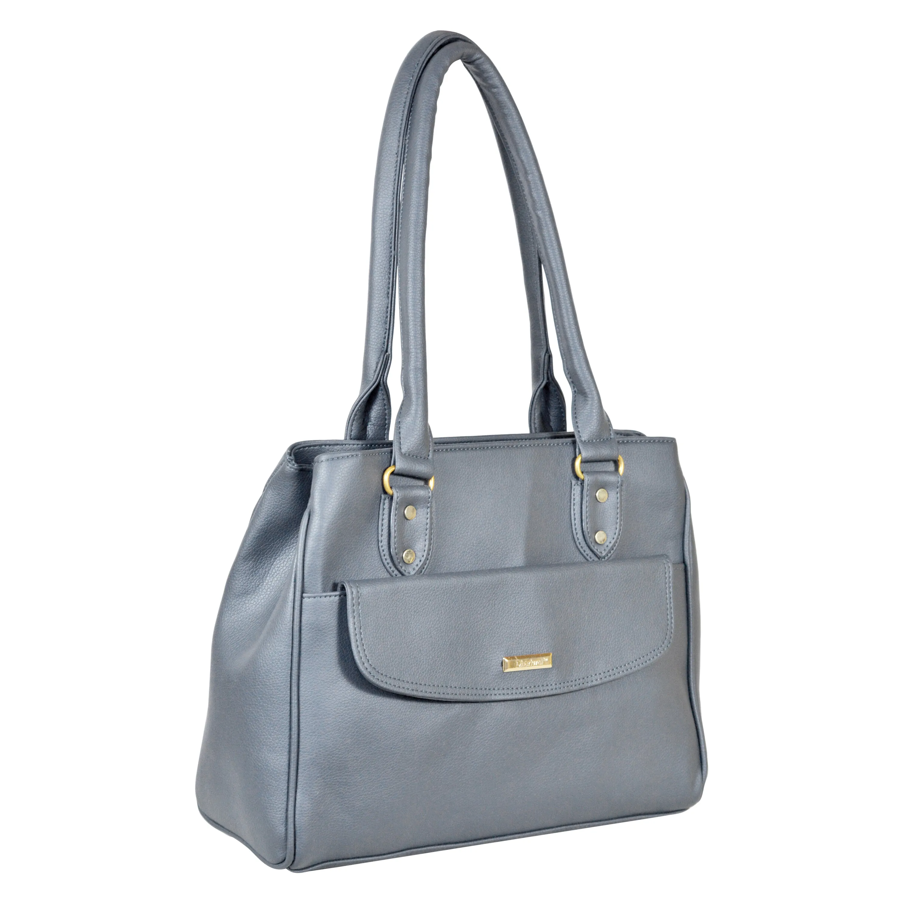 Dhariwal Multi Compartment Twin Handle Ladies Handbag LAD-9902