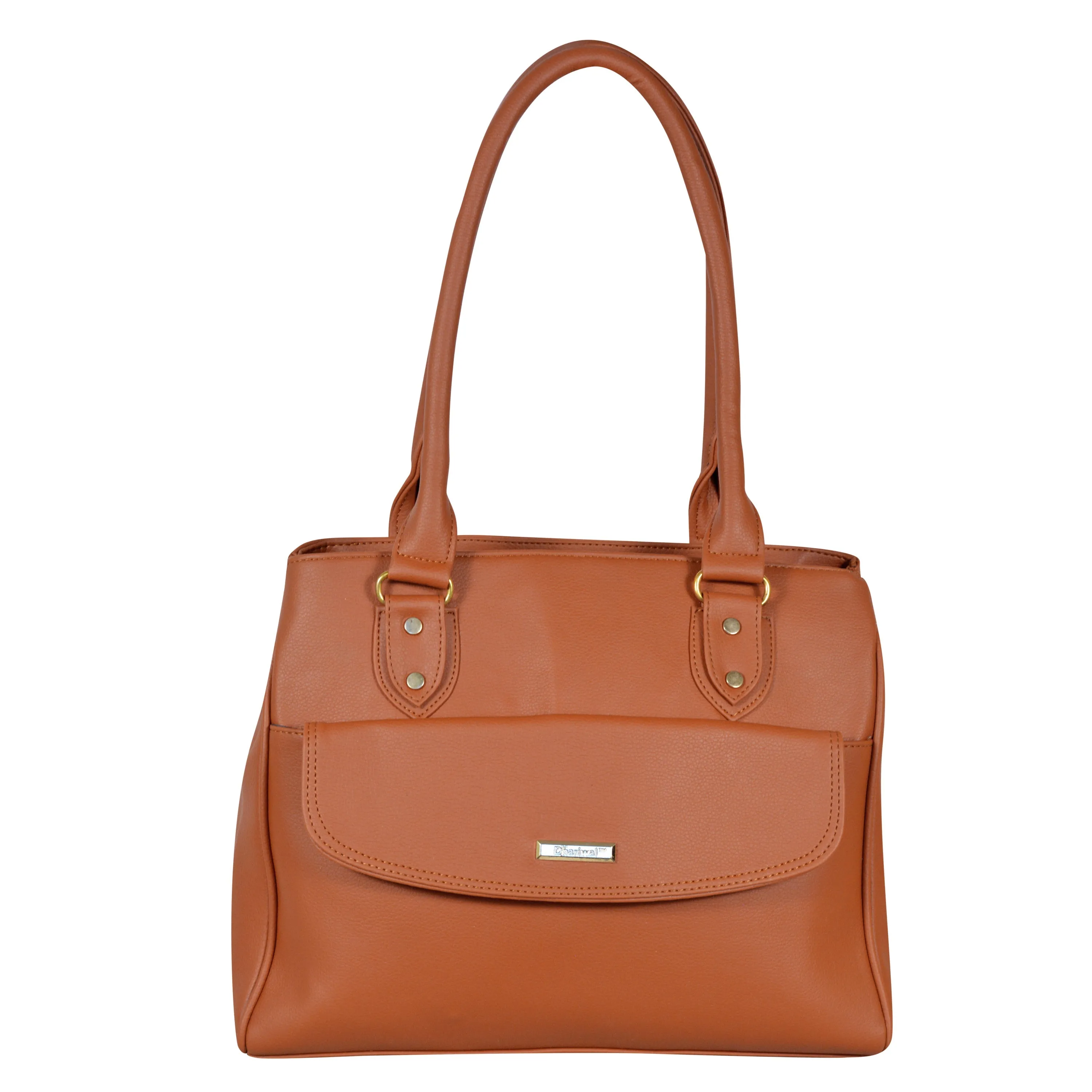 Dhariwal Multi Compartment Twin Handle Ladies Handbag LAD-9902
