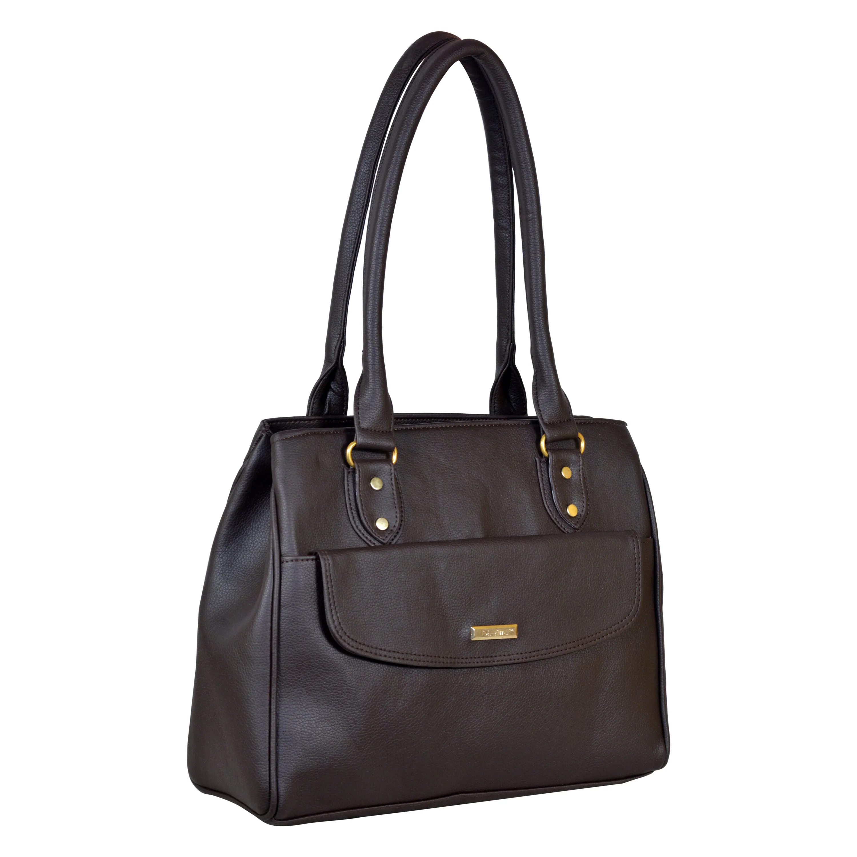 Dhariwal Multi Compartment Twin Handle Ladies Handbag LAD-9902