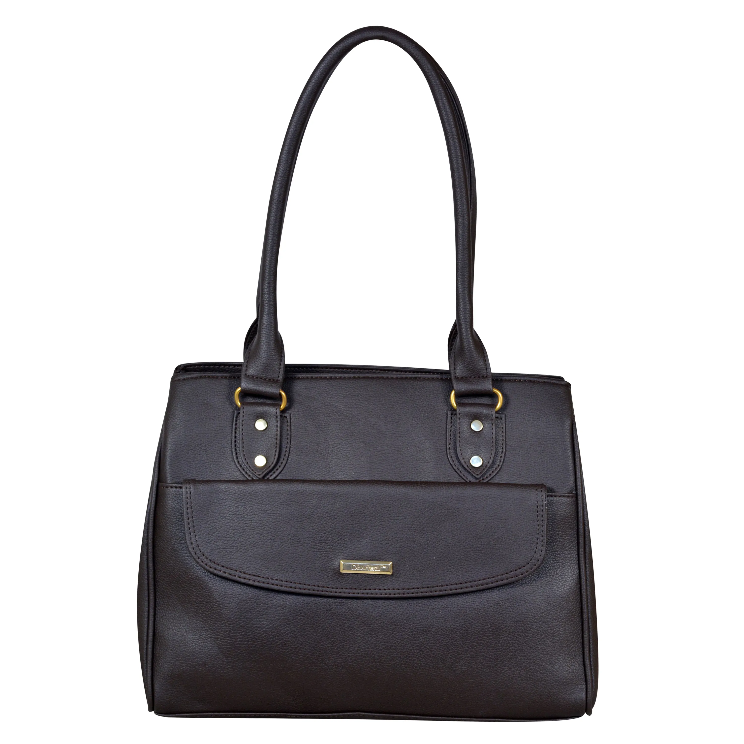 Dhariwal Multi Compartment Twin Handle Ladies Handbag LAD-9902