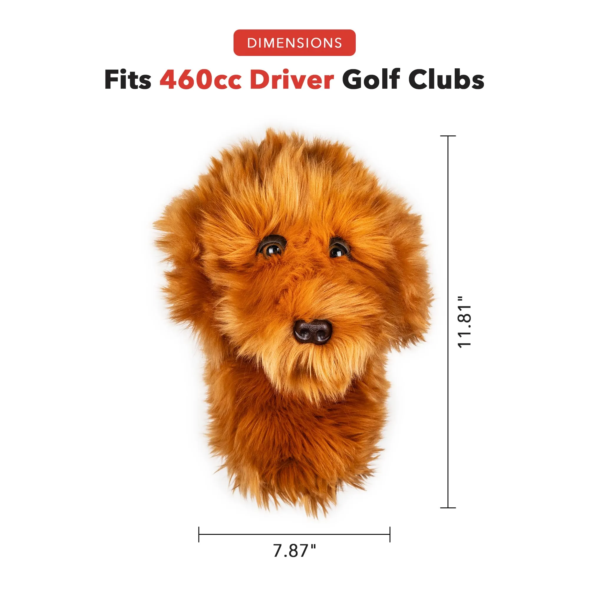 Doodle Dog Golf Club Cover Driver Headcover 20