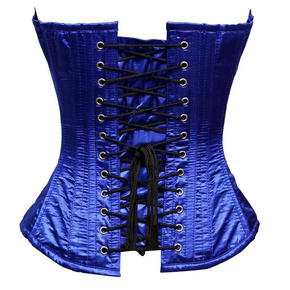 ELEGANT BLUE SATIN