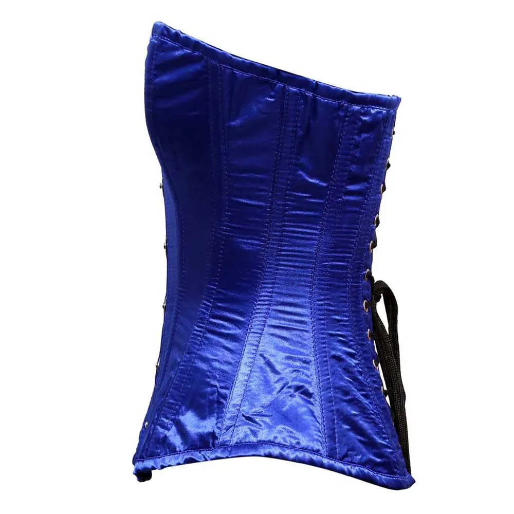 ELEGANT BLUE SATIN