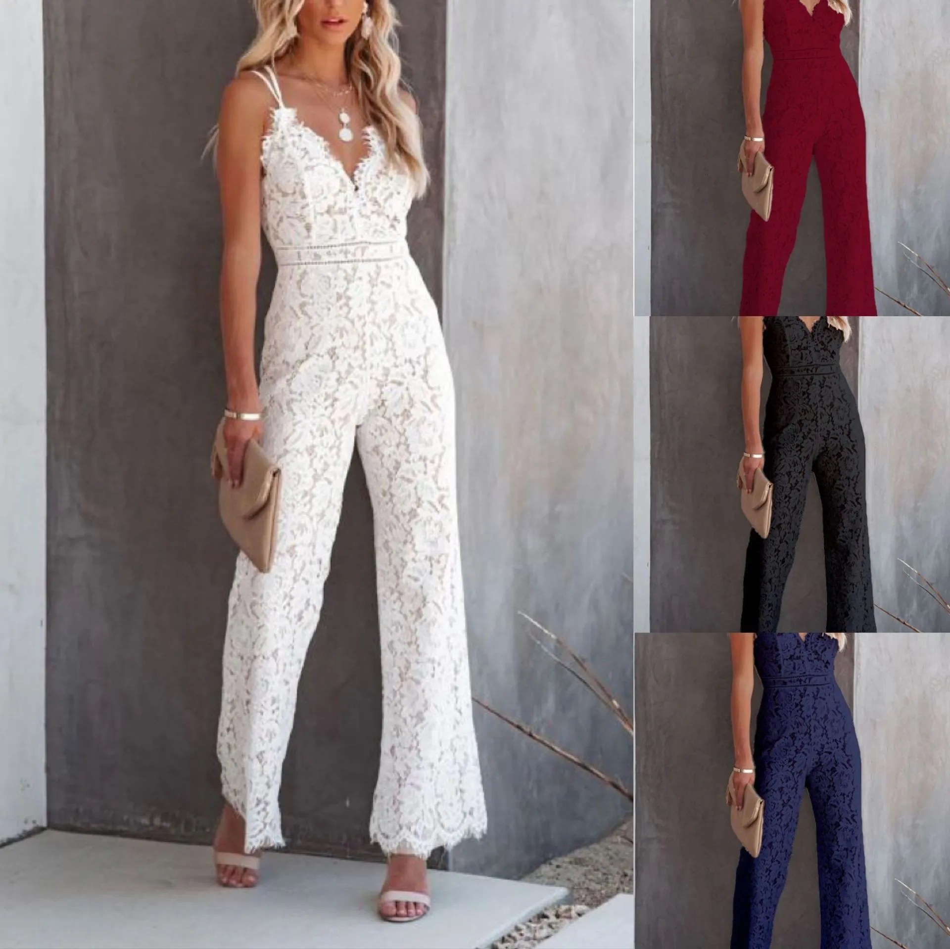 Elegant Lace Jumpsuit