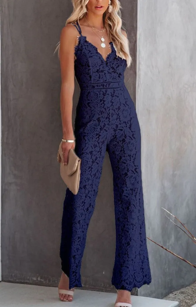 Elegant Lace Jumpsuit