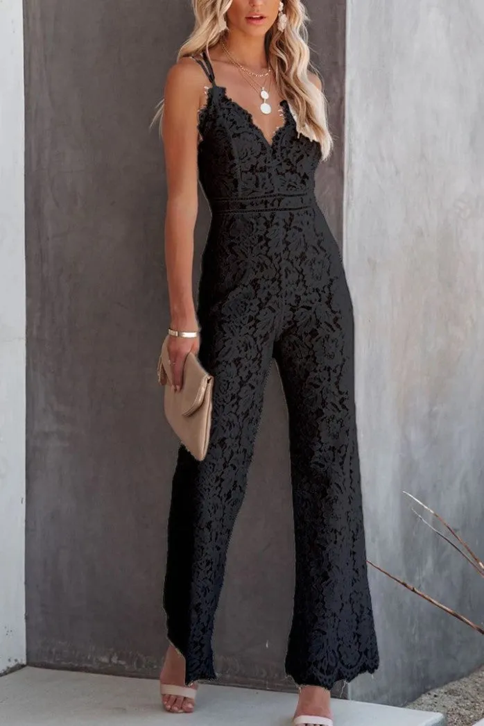 Elegant Lace Jumpsuit