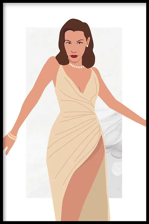 Elegant lady