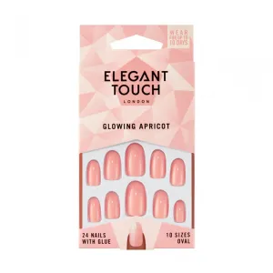 Elegant Touch Colour Nails Glowing Apricot