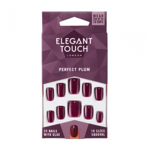 Elegant Touch Core Colour Nails Perfect Plum