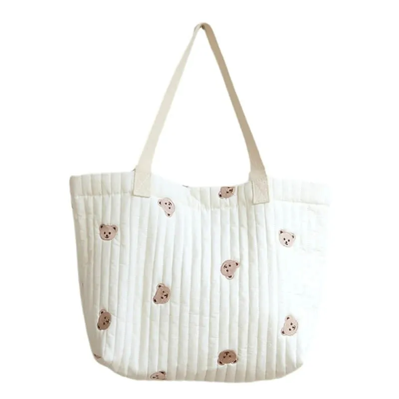 Embroidered Mommy Diaper Bag