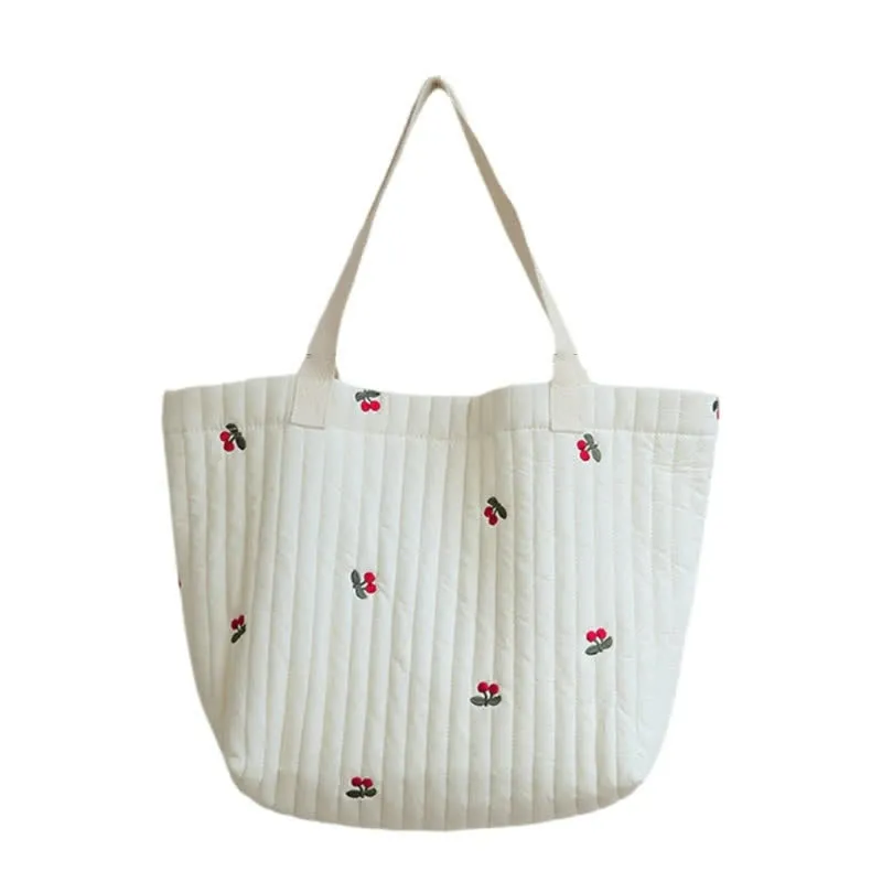 Embroidered Mommy Diaper Bag