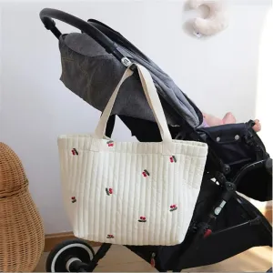Embroidered Mommy Diaper Bag