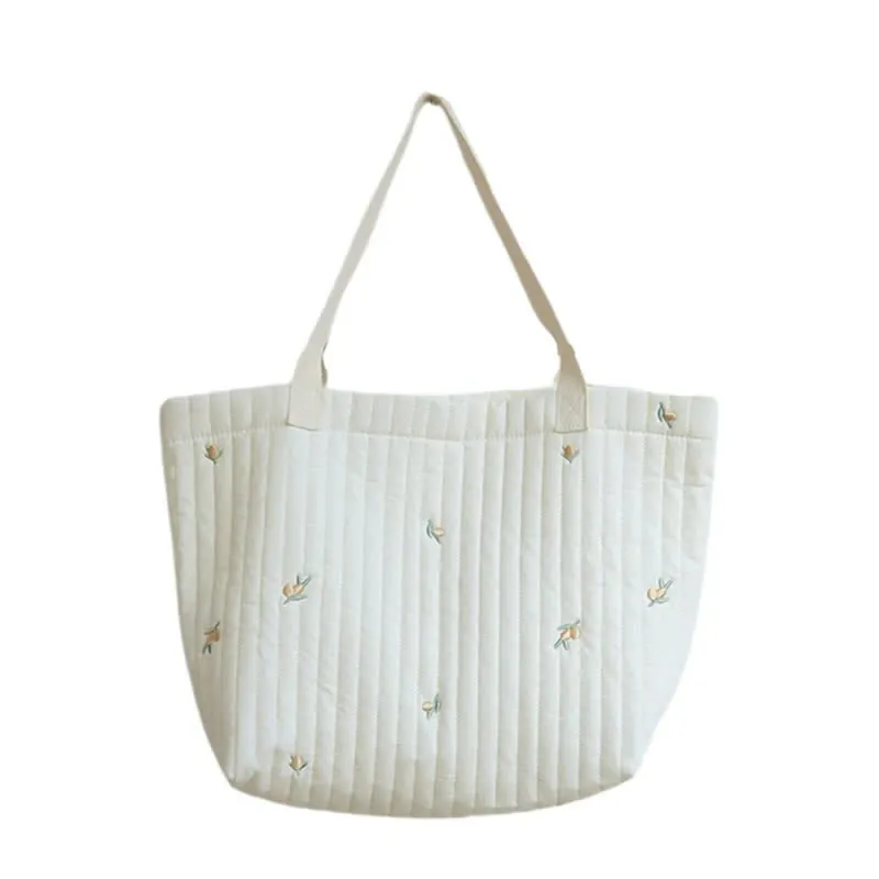 Embroidered Mommy Diaper Bag
