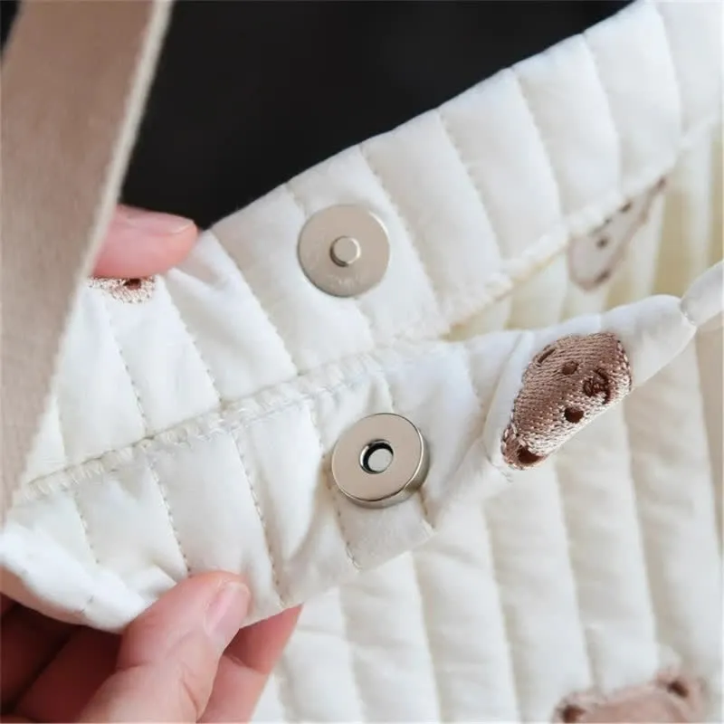 Embroidered Mommy Diaper Bag
