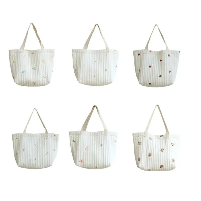 Embroidered Mommy Diaper Bag
